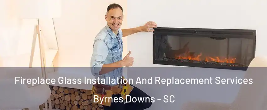 Fireplace Glass Installation And Replacement Services Byrnes Downs - SC