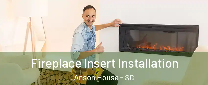 Fireplace Insert Installation Anson House - SC