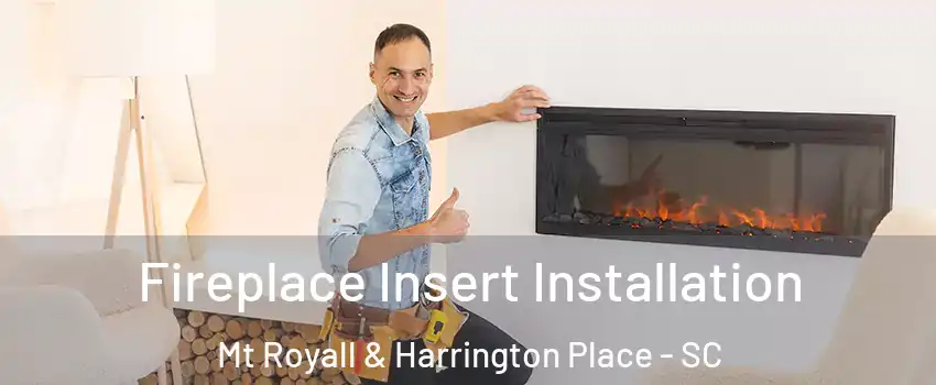 Fireplace Insert Installation Mt Royall & Harrington Place - SC