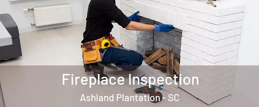 Fireplace Inspection Ashland Plantation - SC