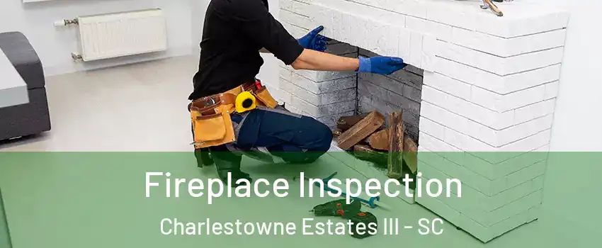 Fireplace Inspection Charlestowne Estates III - SC