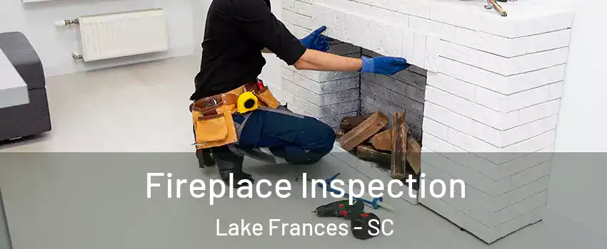 Fireplace Inspection Lake Frances - SC