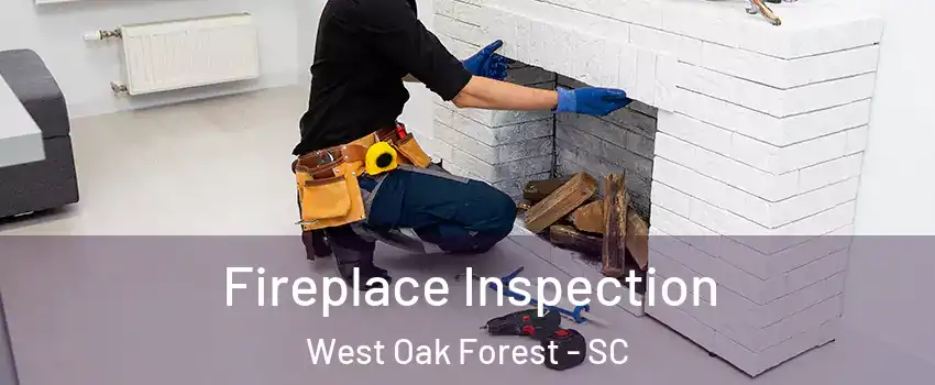 Fireplace Inspection West Oak Forest - SC