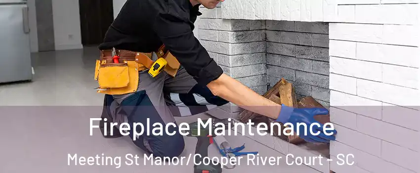 Fireplace Maintenance Meeting St Manor/Cooper River Court - SC