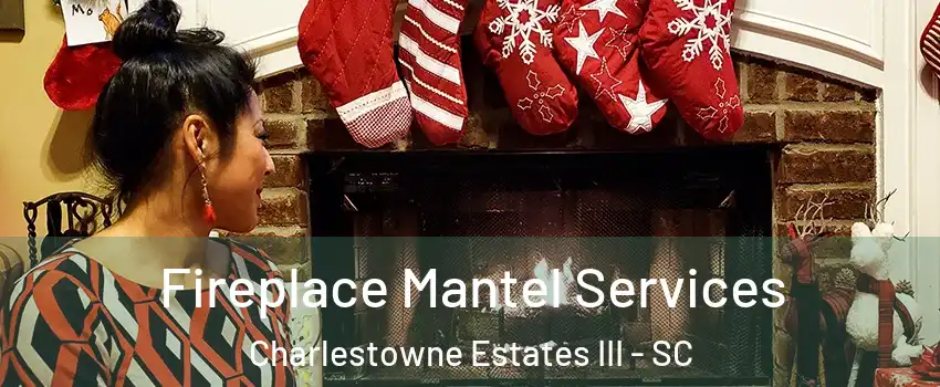 Fireplace Mantel Services Charlestowne Estates III - SC