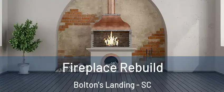 Fireplace Rebuild Bolton's Landing - SC