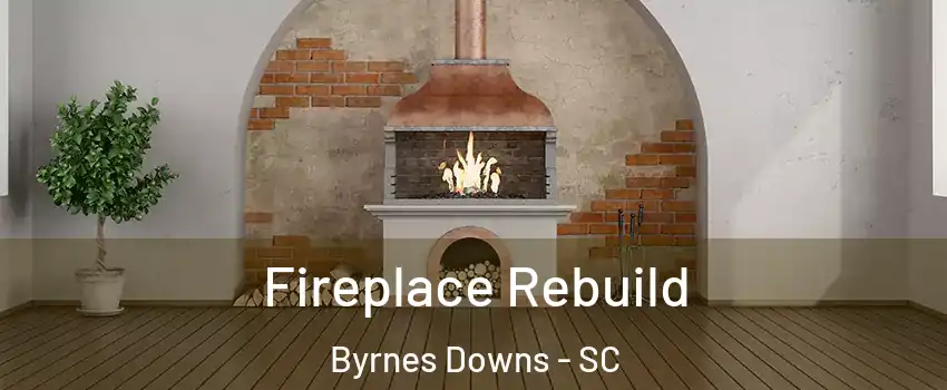 Fireplace Rebuild Byrnes Downs - SC