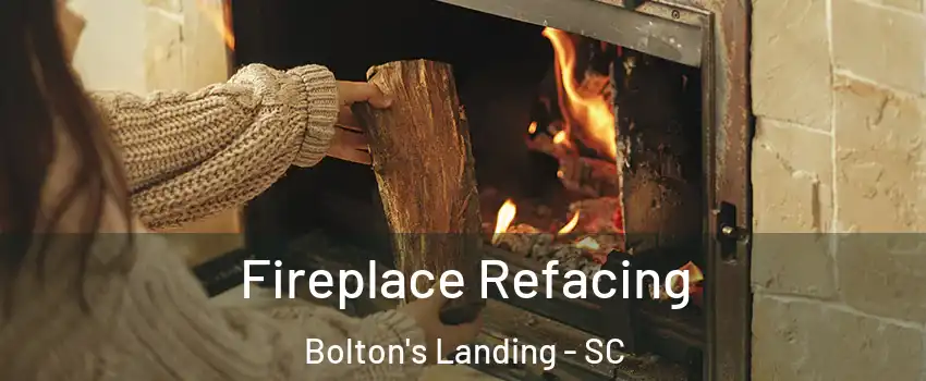 Fireplace Refacing Bolton's Landing - SC