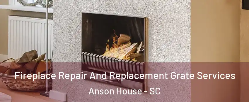 Fireplace Repair And Replacement Grate Services Anson House - SC