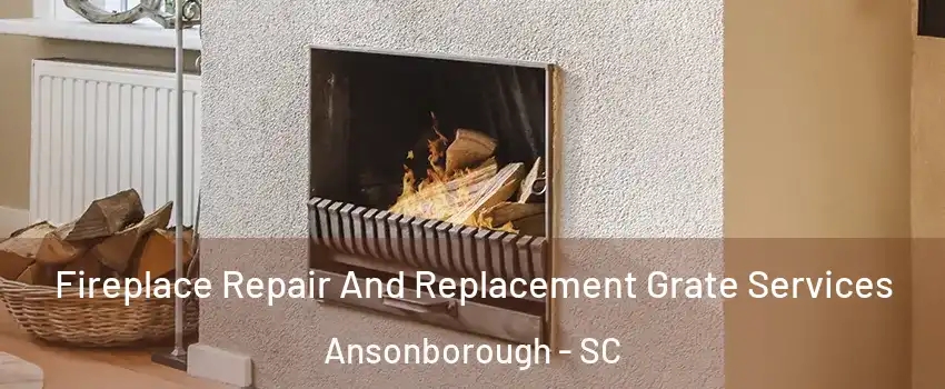 Fireplace Repair And Replacement Grate Services Ansonborough - SC