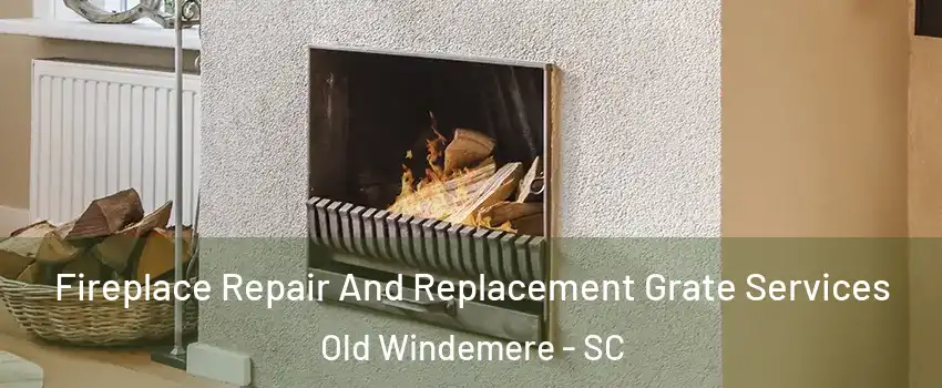 Fireplace Repair And Replacement Grate Services Old Windemere - SC