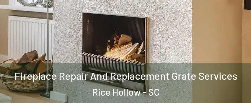 Fireplace Repair And Replacement Grate Services Rice Hollow - SC