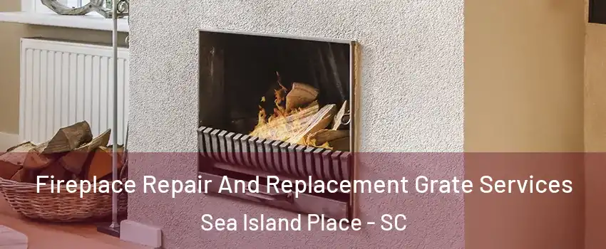 Fireplace Repair And Replacement Grate Services Sea Island Place - SC