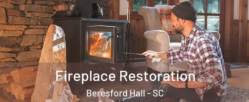 Fireplace Restoration Beresford Hall - SC