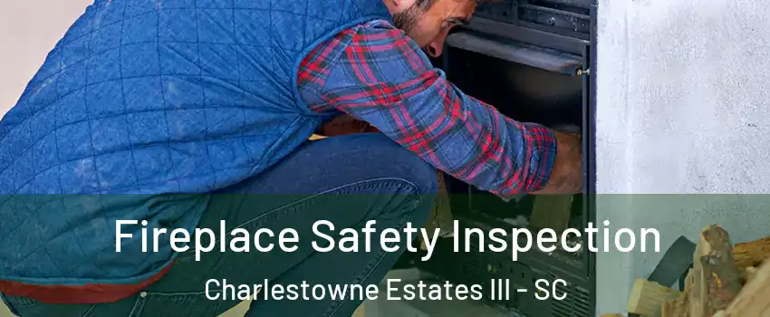 Fireplace Safety Inspection Charlestowne Estates III - SC