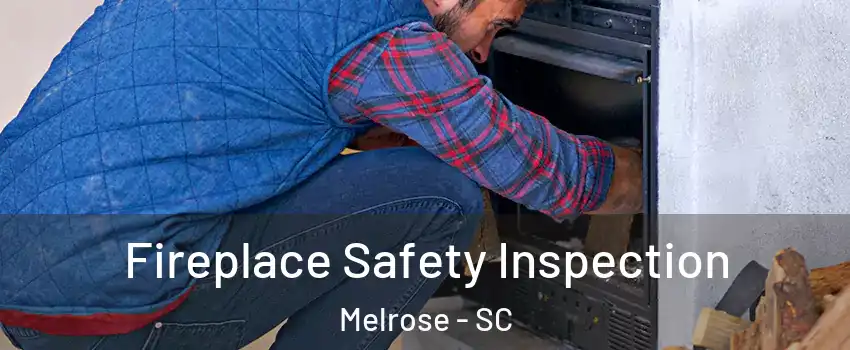 Fireplace Safety Inspection Melrose - SC