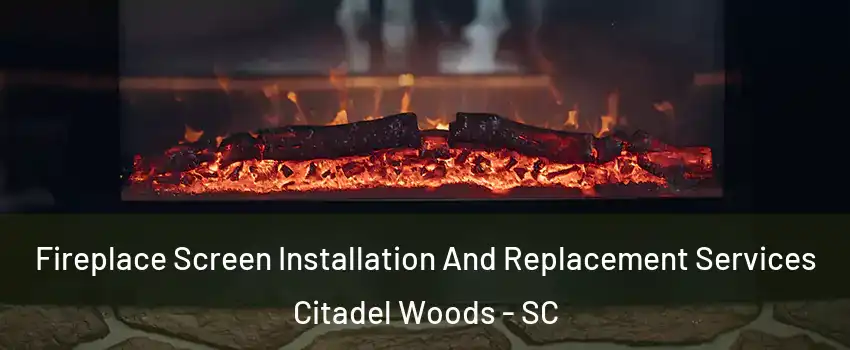 Fireplace Screen Installation And Replacement Services Citadel Woods - SC