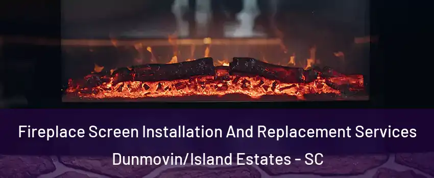 Fireplace Screen Installation And Replacement Services Dunmovin/Island Estates - SC