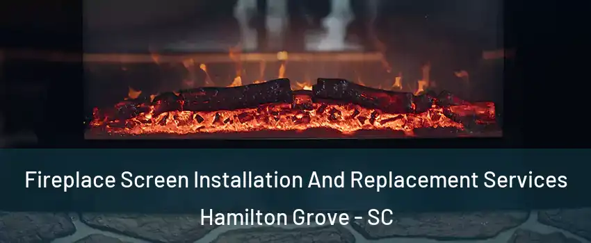 Fireplace Screen Installation And Replacement Services Hamilton Grove - SC