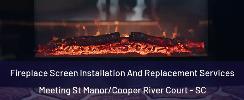 Fireplace Screen Installation And Replacement Services Meeting St Manor/Cooper River Court - SC