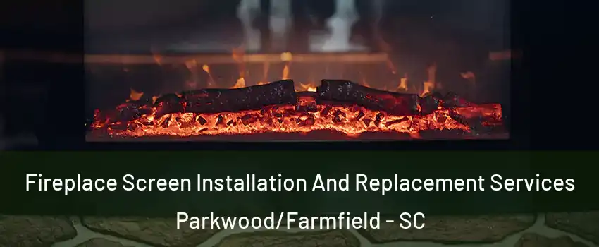 Fireplace Screen Installation And Replacement Services Parkwood/Farmfield - SC