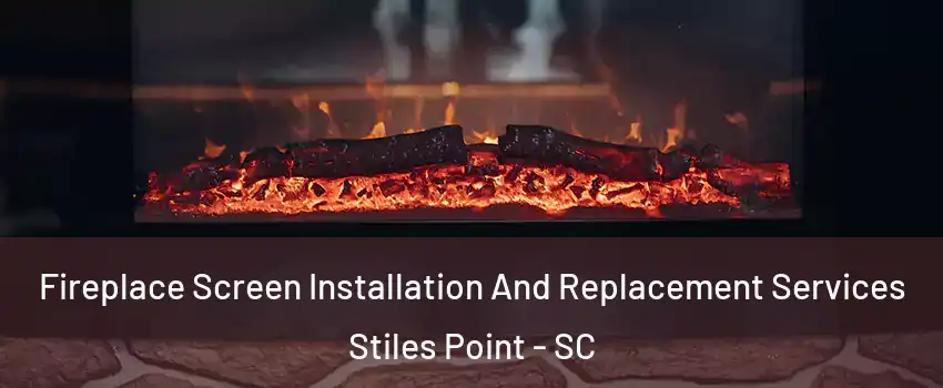 Fireplace Screen Installation And Replacement Services Stiles Point - SC