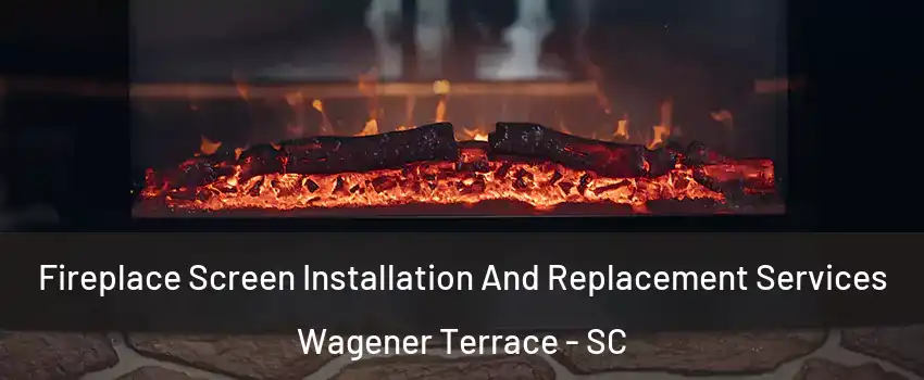 Fireplace Screen Installation And Replacement Services Wagener Terrace - SC