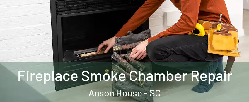 Fireplace Smoke Chamber Repair Anson House - SC