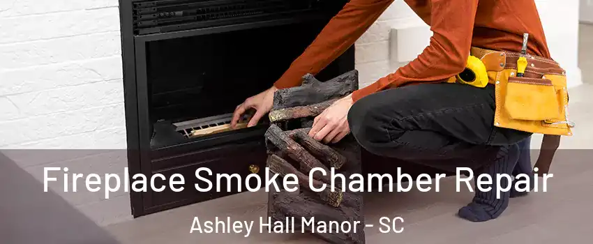 Fireplace Smoke Chamber Repair Ashley Hall Manor - SC