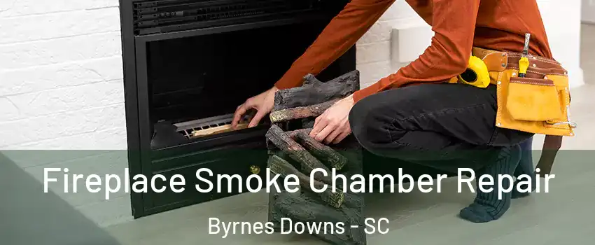 Fireplace Smoke Chamber Repair Byrnes Downs - SC