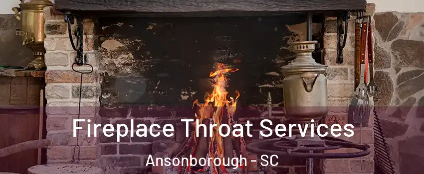 Fireplace Throat Services Ansonborough - SC