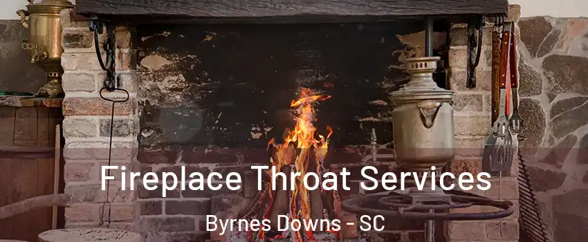 Fireplace Throat Services Byrnes Downs - SC