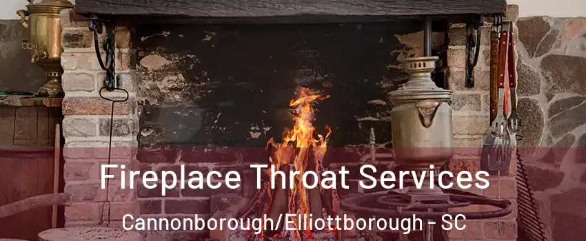 Fireplace Throat Services Cannonborough/Elliottborough - SC