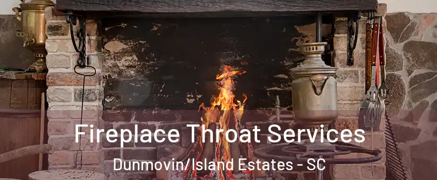 Fireplace Throat Services Dunmovin/Island Estates - SC