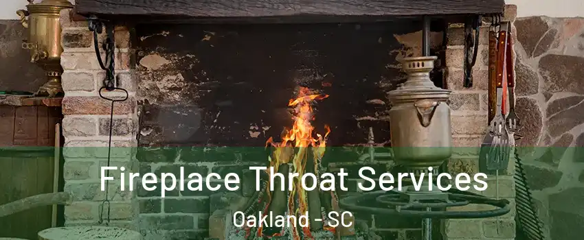 Fireplace Throat Services Oakland - SC