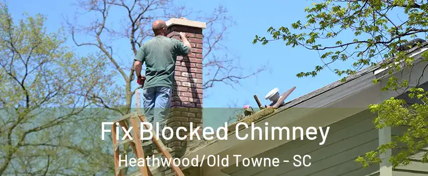 Fix Blocked Chimney Heathwood/Old Towne - SC