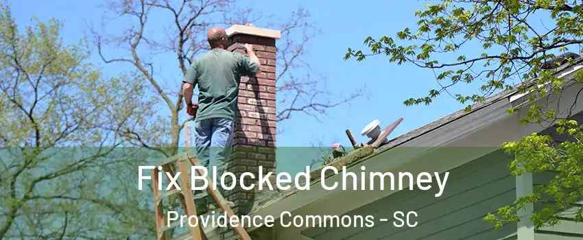 Fix Blocked Chimney Providence Commons - SC