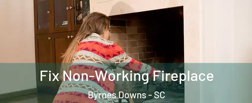 Fix Non-Working Fireplace Byrnes Downs - SC