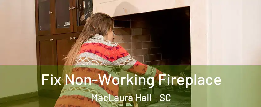 Fix Non-Working Fireplace MacLaura Hall - SC