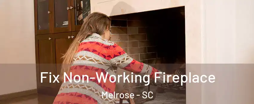 Fix Non-Working Fireplace Melrose - SC