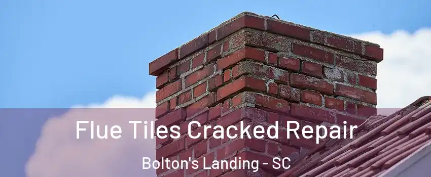 Flue Tiles Cracked Repair Bolton's Landing - SC