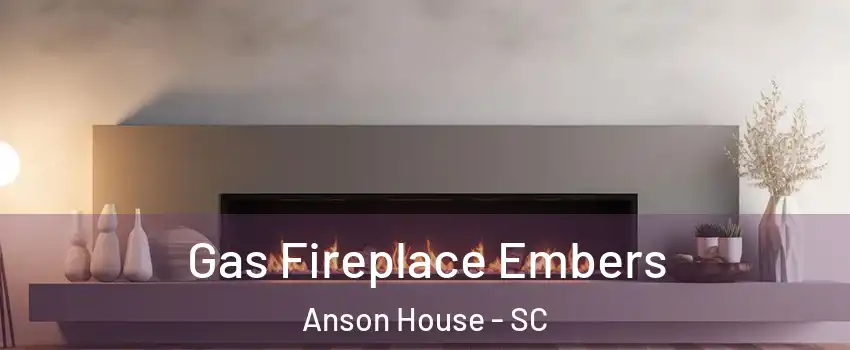 Gas Fireplace Embers Anson House - SC