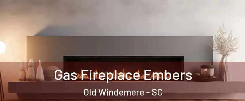 Gas Fireplace Embers Old Windemere - SC