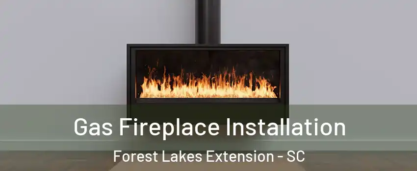 Gas Fireplace Installation Forest Lakes Extension - SC