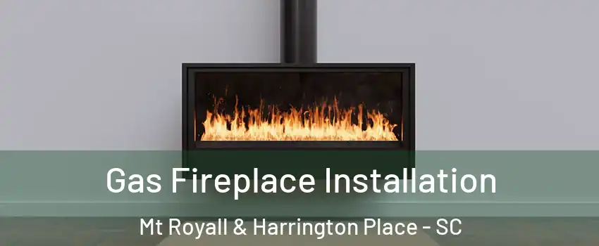 Gas Fireplace Installation Mt Royall & Harrington Place - SC