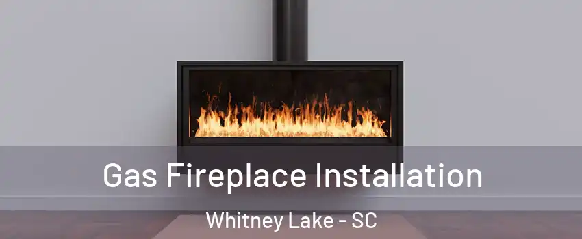 Gas Fireplace Installation Whitney Lake - SC