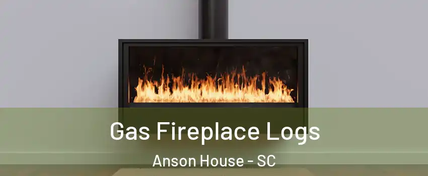 Gas Fireplace Logs Anson House - SC