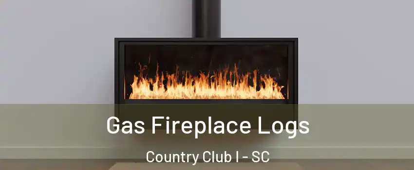 Gas Fireplace Logs Country Club I - SC