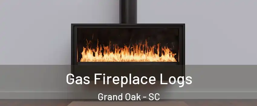 Gas Fireplace Logs Grand Oak - SC