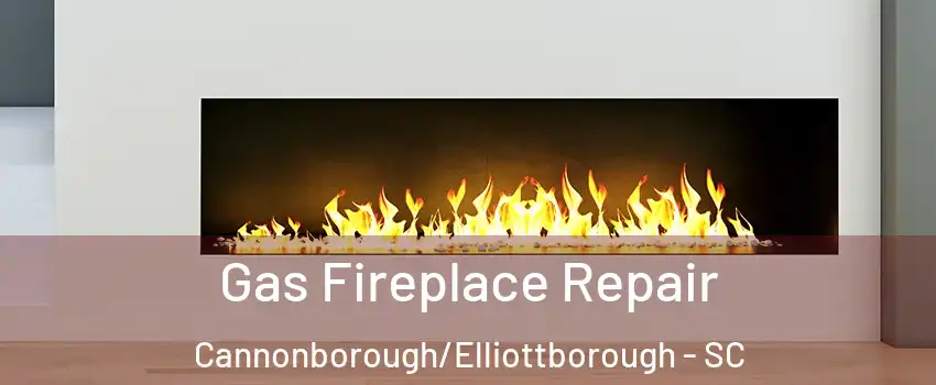 Gas Fireplace Repair Cannonborough/Elliottborough - SC